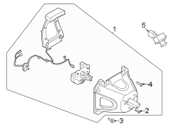 Image of Park Assist Camera (Front, Rear) image for your 2015 Ford F-250 Super Duty   