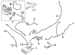 Image of Evaporative Emissions System Lines (Rear) image for your Ford Ranger  