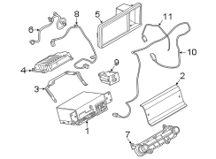 Image of Audio Auxiliary Jack Connector image for your 2023 Ford Bronco Sport   