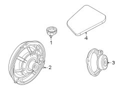 Image of Speaker (Front, Rear) image for your 2019 Ford F-150   