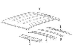 Image of Roof Panel image for your 2023 Ford Maverick   