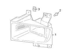 Image of Fog Light (Front) image for your 2011 Ford F-150   