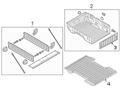 Image of Accessory kit. RAMP ASSEMBLY. image for your Ford