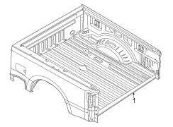 Image of Truck Bed Assembly image for your 2001 Ford Explorer Sport Trac   