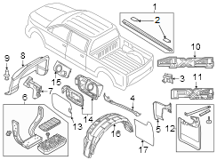 Image of Mud Guard image for your 2010 Ford Fusion   