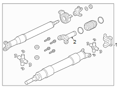 Image of Drive Shaft image for your 2009 Ford F-350 Super Duty   