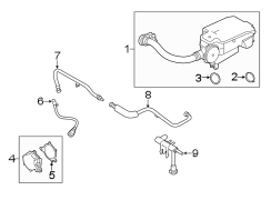 Image of Power Brake Booster Vacuum Pump. Pump Assembly - Vacuum. Power Brake Booster. image for your 2021 Ford Edge   