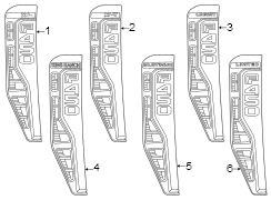 Image of Fender Emblem image for your 2020 Ford F-350 Super Duty 7.3L V8 A/T RWD XLT Extended Cab Pickup Fleetside 
