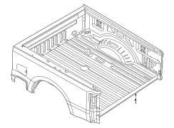 Image of Truck Bed Assembly image for your 2001 Ford Explorer Sport Trac   