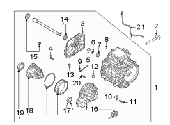 Image of Drive Axle Shaft Bearing image for your 2020 Ford F-150 3.0L Power-Stroke V6 DIESEL A/T RWD XL Standard Cab Pickup Fleetside 