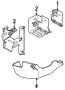 Image of Modulator. ABS. Valve. ABS Hydraulic Assembly. image for your 2007 Lincoln MKZ   