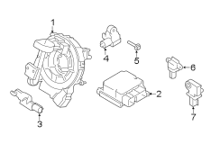 Image of Air Bag Control Module image for your 2016 Ford F-150   