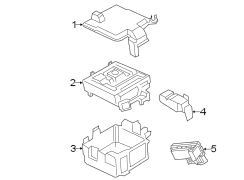 Image of COVER - FUSE PANEL. Outer cover. image for your Ford Transit-350  