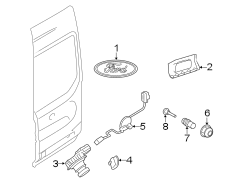 Image of Door Stop Bracket image for your Ford Transit-350  