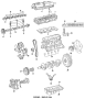 Image of BEARING SET. MAIN BEARINGS. Includes: Upper & Lower. image