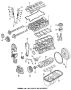 Image of BEARING SET. MAIN BEARINGS. Includes: Upper & Lower. image