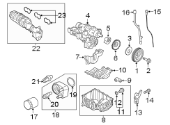 Image of Cover Assembly - Engine. (Right, Rear) image for your Ford Focus  