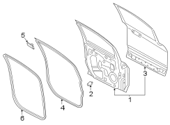 Image of Door Shell (Front) image for your Ford F-150  