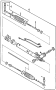 STEERING GEAR & LINKAGE. P/S PUMP & HOSES.
