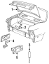 TRUNK LID. LID & COMPONENTS.