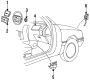 PASSENGER INFLATOR MODULE. Psngr air bag. 