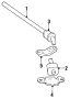 FRONT SUSPENSION. STABILIZER BAR & COMPONENTS.