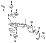 HOUSING & COMPONENTS. SHAFT & INTERNAL COMPONENTS. SHROUD. STEERING COLUMN ASSEMBLY. SWITCHES & LEVERS.