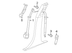 RESTRAINT SYSTEMS. FRONT SEAT BELTS.