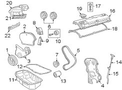 ENGINE / TRANSAXLE. ENGINE PARTS.