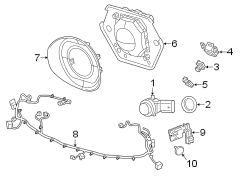 FRONT BUMPER & GRILLE. ELECTRICAL COMPONENTS.