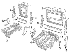 Seats & tracks. Tracks & components.