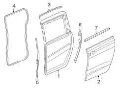 SIDE LOADING DOOR. DOOR & COMPONENTS.