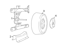 SIDE PANEL. SPARE TIRE CARRIER.