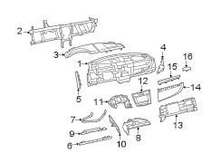 INSTRUMENT PANEL COMPONENTS.