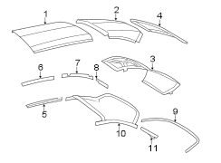 RETRACTABLE TOP. TOP & COMPONENTS.