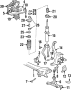 FRONT SUSPENSION. SUSPENSION COMPONENTS.