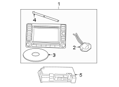 NAVIGATION SYSTEM COMPONENTS.