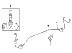 TIRE PRESSURE MONITOR COMPONENTS.