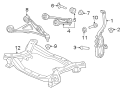 FRONT SUSPENSION. SUSPENSION COMPONENTS.