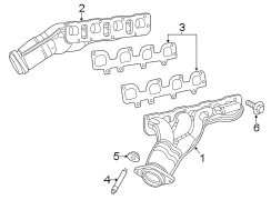 EXHAUST SYSTEM. MANIFOLD.