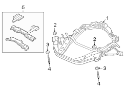 FRONT SUSPENSION. SUSPENSION MOUNTING.