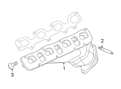 EXHAUST SYSTEM. MANIFOLD.