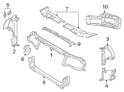 RADIATOR SUPPORT.