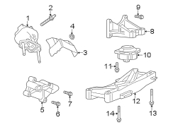 ENGINE & TRANS MOUNTING.