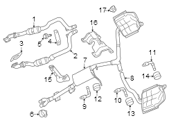 Exhaust system. Exhaust components.