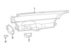 TRUNK LID. INTERIOR TRIM.