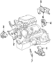 ENGINE / TRANSAXLE. ENGINE MOUNTING.