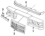 Air deflector. Closing plate. Closure panel. 