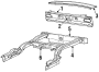 REAR BODY & FLOOR. REAR FLOOR & RAILS. REAR UPPER BODY.