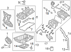 Engine / transaxle. Engine parts.